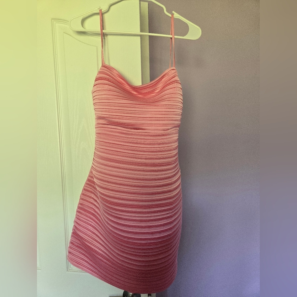 Shoe Dazzle Pink Mini Dress